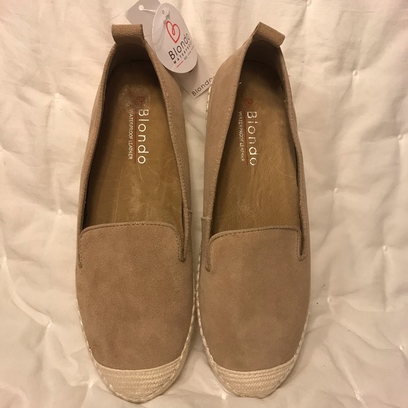 NWT Blondo Bella Waterproof Espadrille Flat - Picture 7 of 11